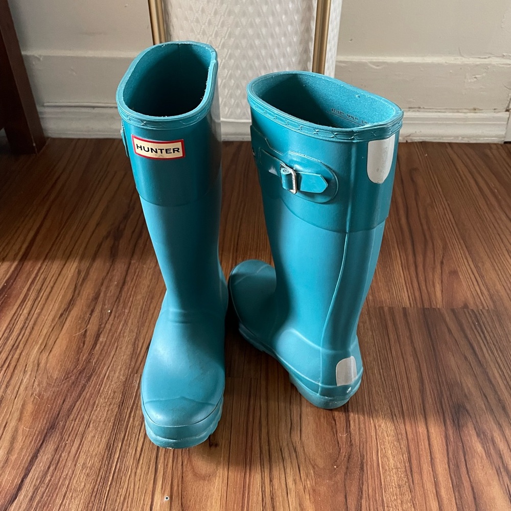 Hunter rain boots